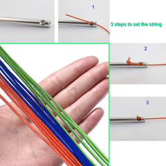 MagicYOYO diabolo string green 1.5m durable braided construction