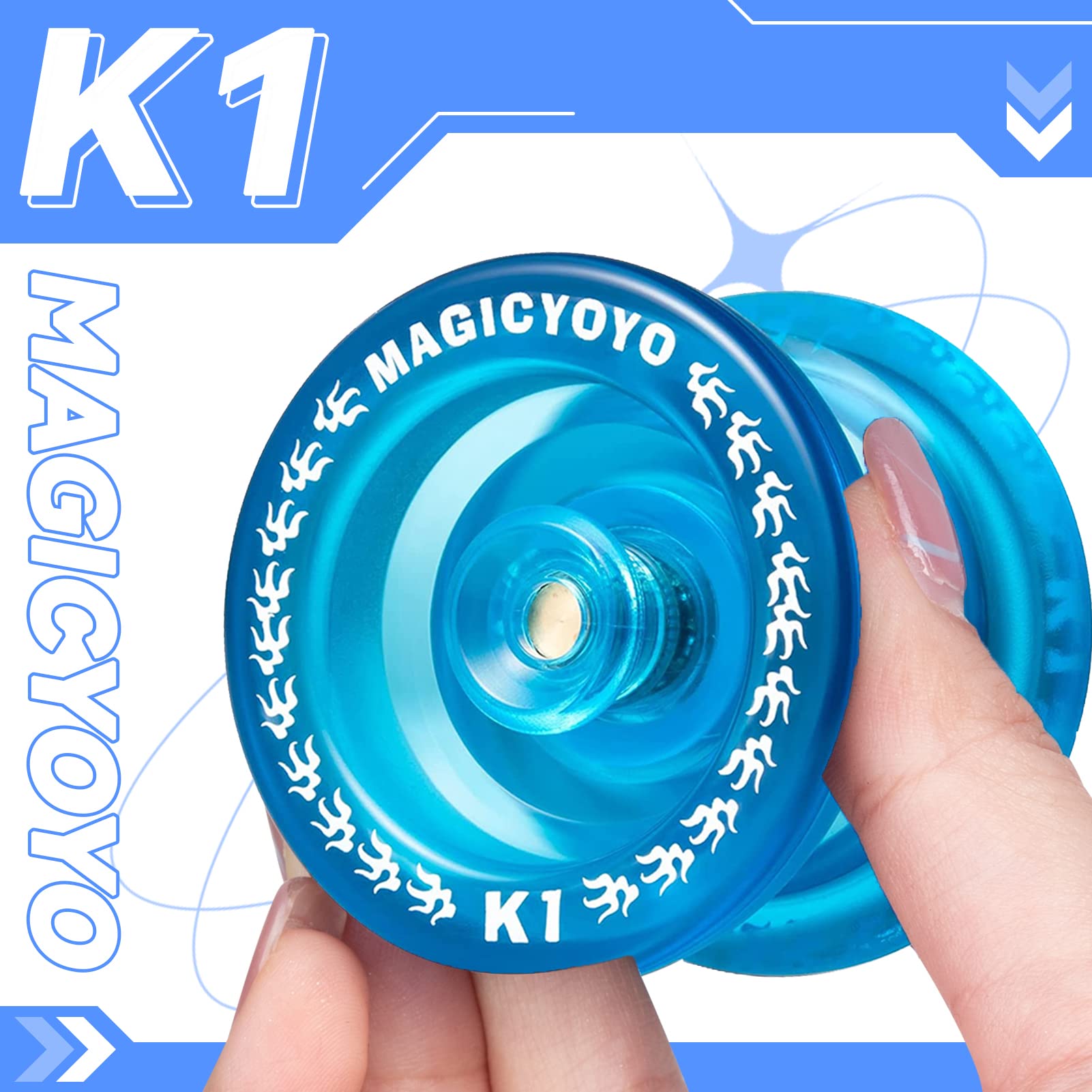 MAGICYOYO K1 gift-pack contents including bag and strings