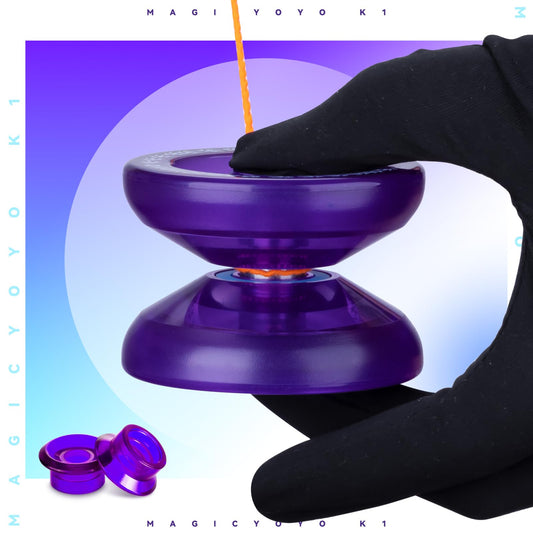 MagicYoyo K1 hubstacks bag and strings for easy storage and daily practice.
