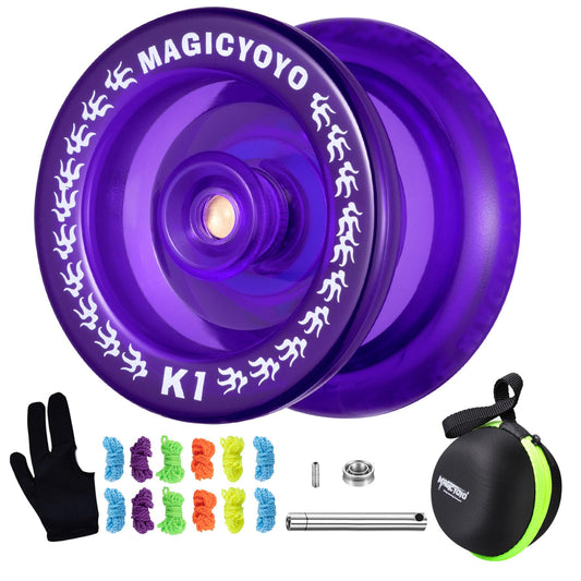 MagicYoyo K1 hubstacks front view for confident beginner practice.