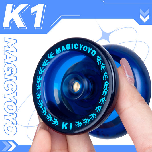 MAGICYOYO K1 hubstacks-tricks demonstrating easy spins for beginners