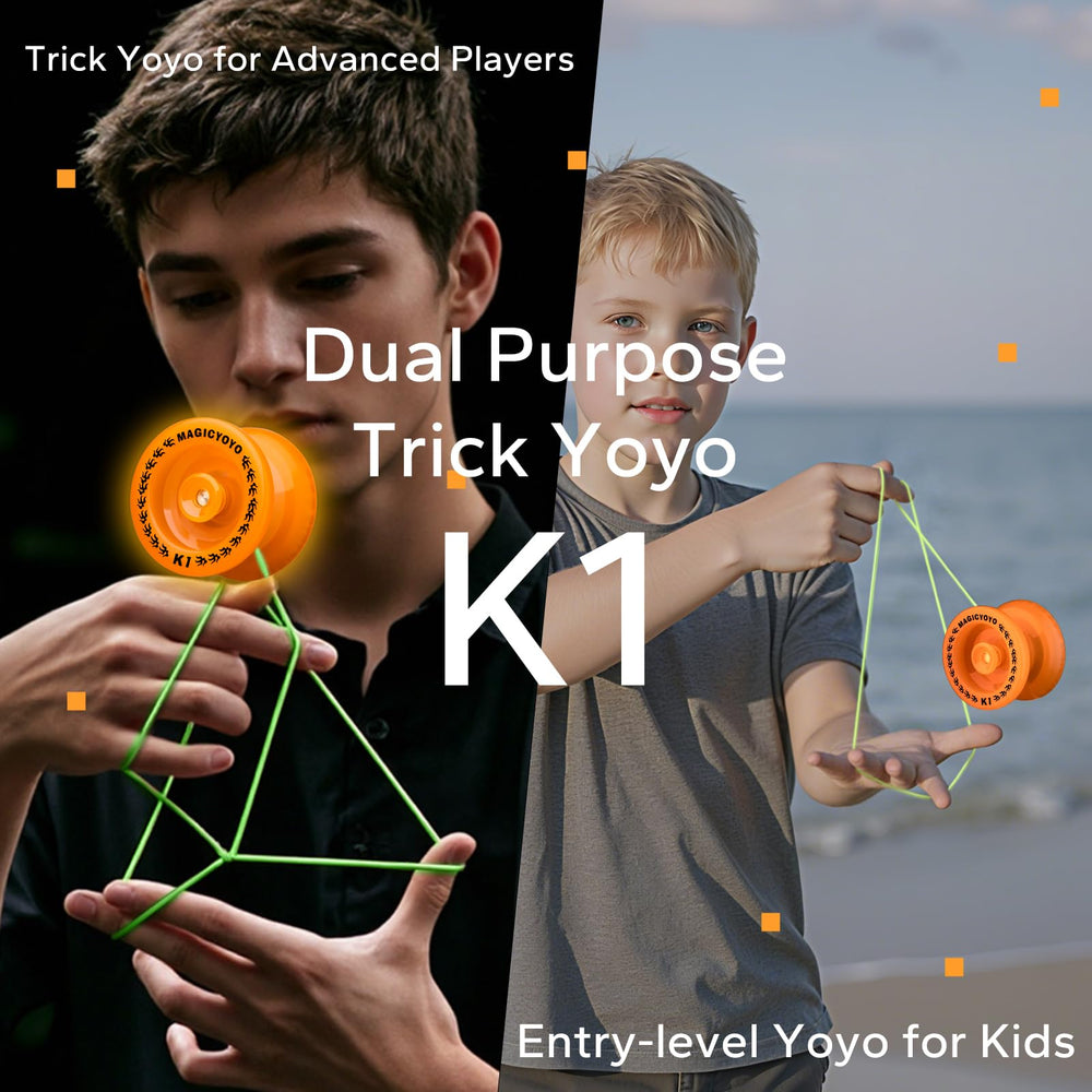 MAGICYOYO K1 Plus durable ABS plastic body supports long practice sessions.