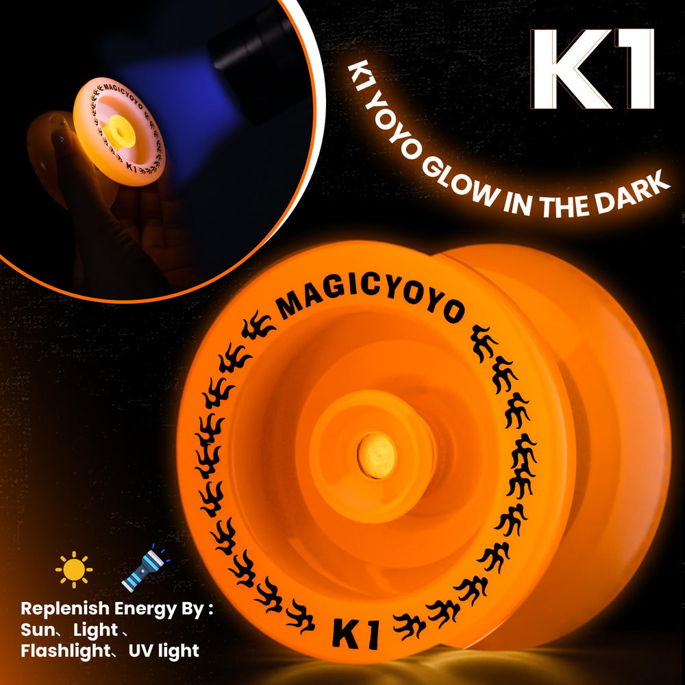 MAGICYOYO K1 Plus finger spin hubs enable smooth tricks.