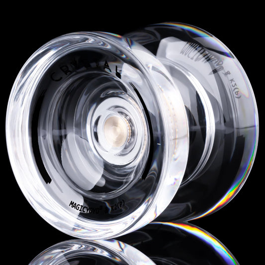 MAGICYOYO K2 Crystal Black front view with durable finish.