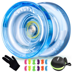 MAGICYOYO K2 Crystal Blue glove supports smooth grinds.