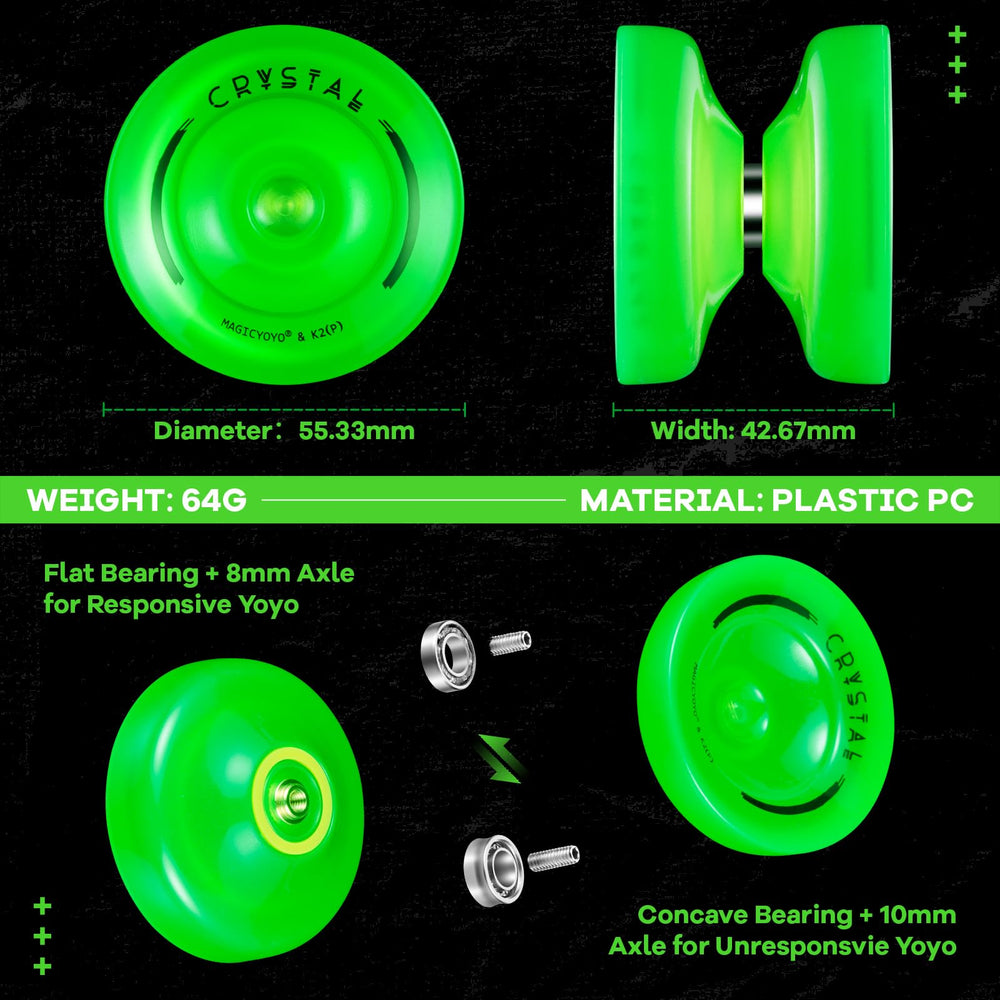 Magicyoyo K2 glow-in-the-dark feature shines during dusk practice