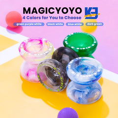 MagicYoyo K3 Aurora-P with colorful aurora pattern for visual practice appeal.