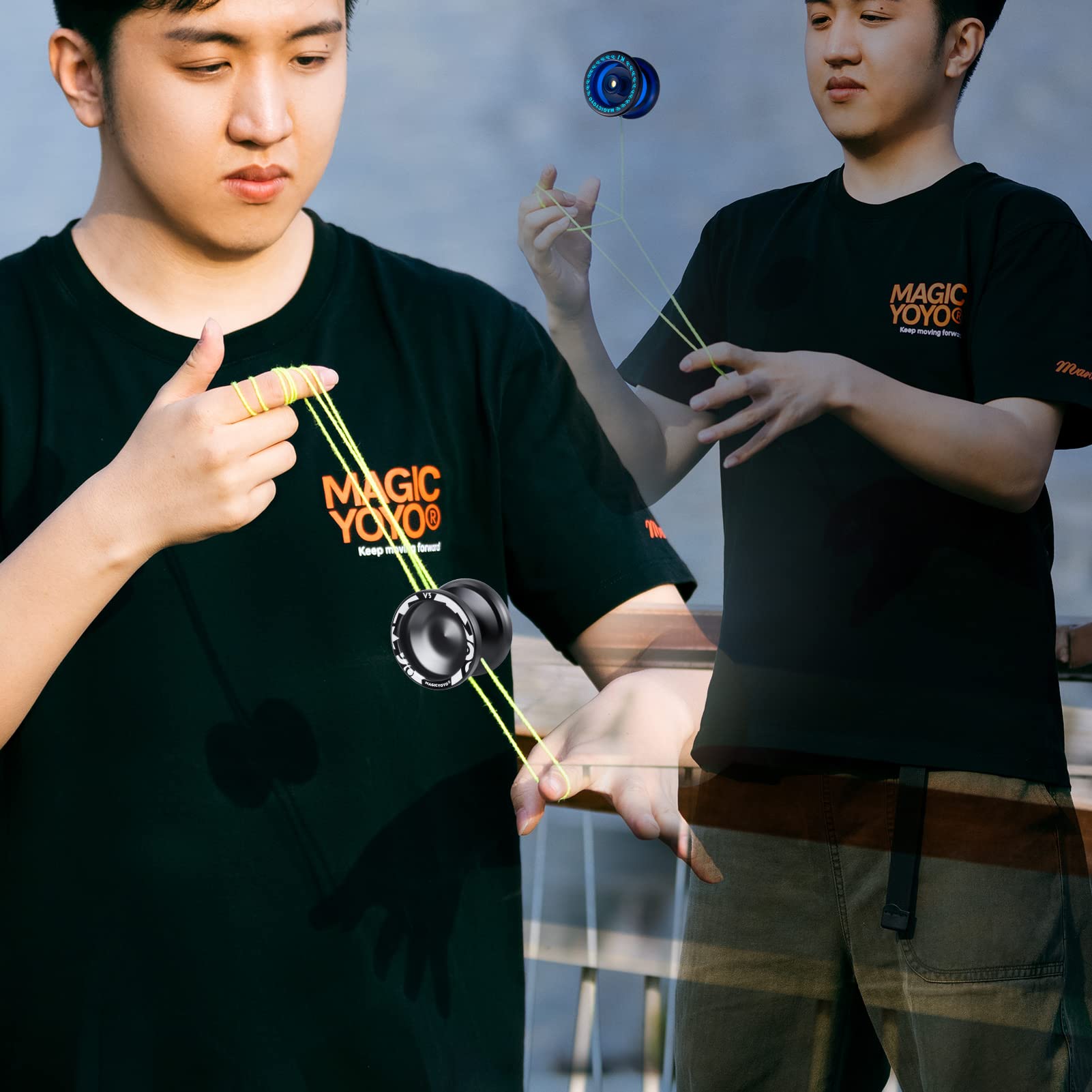 MAGICYOYO M4 axle set for tuning V3 and K1 yoyos.