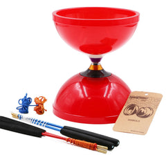 MAGICYOYO MD01 Pro red diabolo body shows durable construction for long spins.