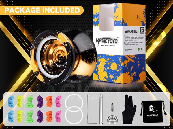 MAGICYOYO N11 glove and bag set for portable practice