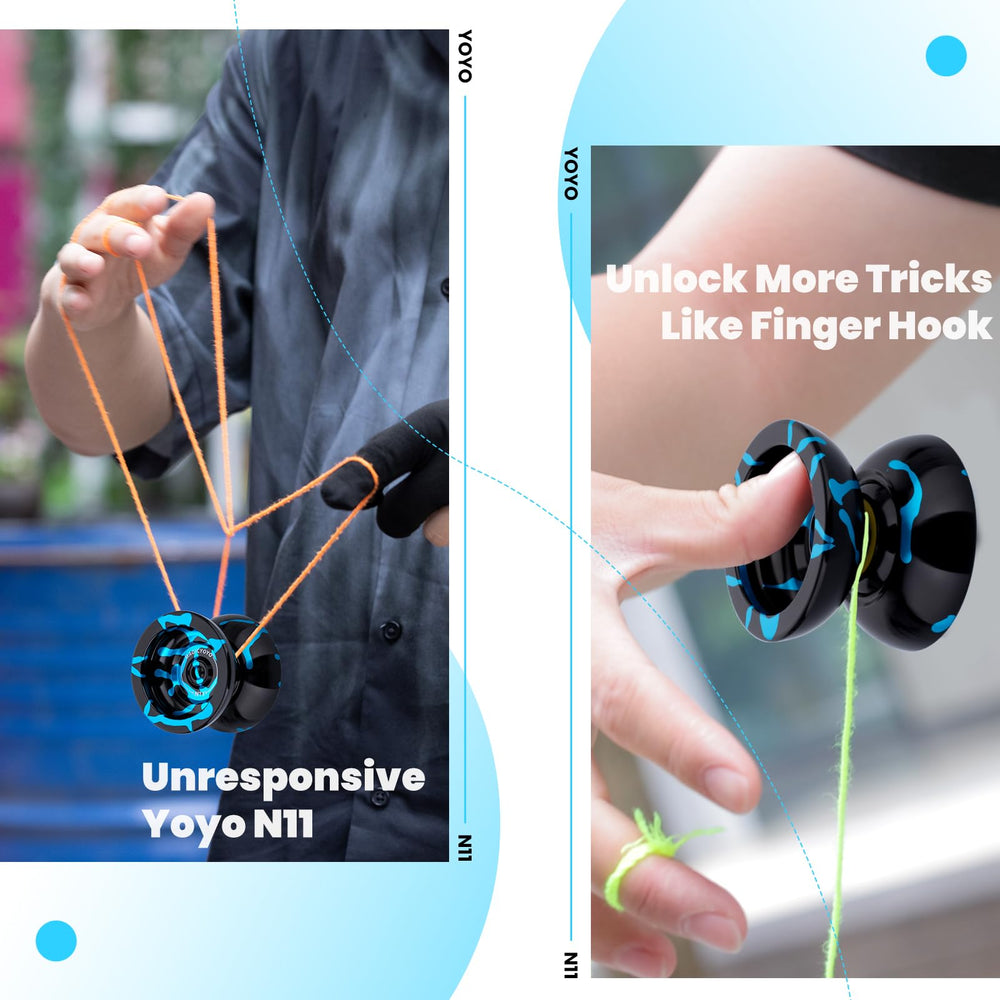 MAGICYOYO N11 silicone weight ring adds stability for tougher tricks