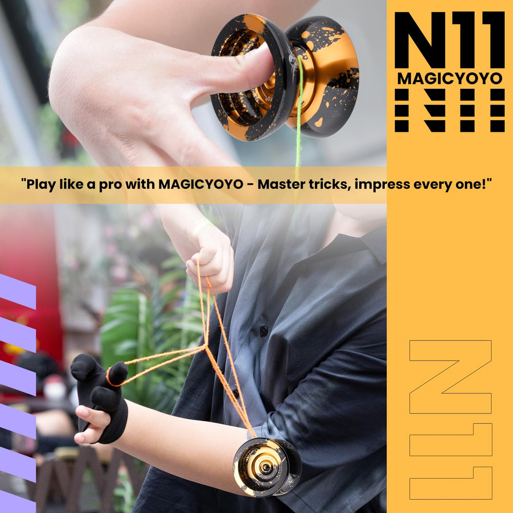 MAGICYOYO N11 spin demo highlighting stability and control