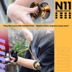 MAGICYOYO N11 spin demo highlighting stability and control