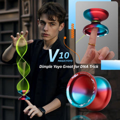MagicYOYO V10 premium aluminum body offers durable balance for daily practice