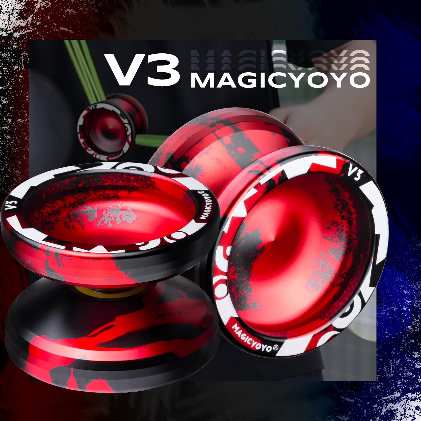 MAGICYOYO V3 aluminum 6061 body close-up for durability.