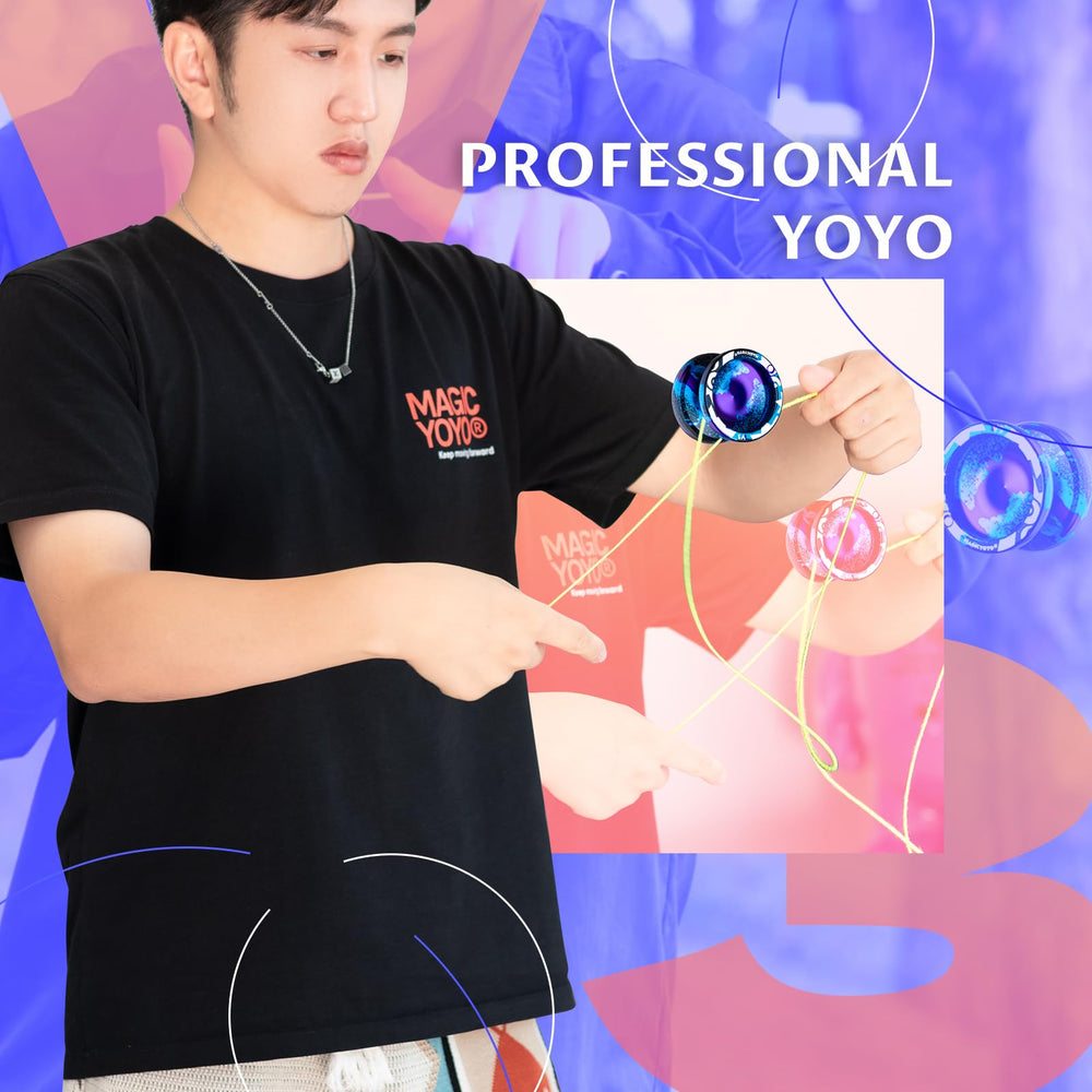 MAGICYOYO V3 in-hand grip for smooth tricks.