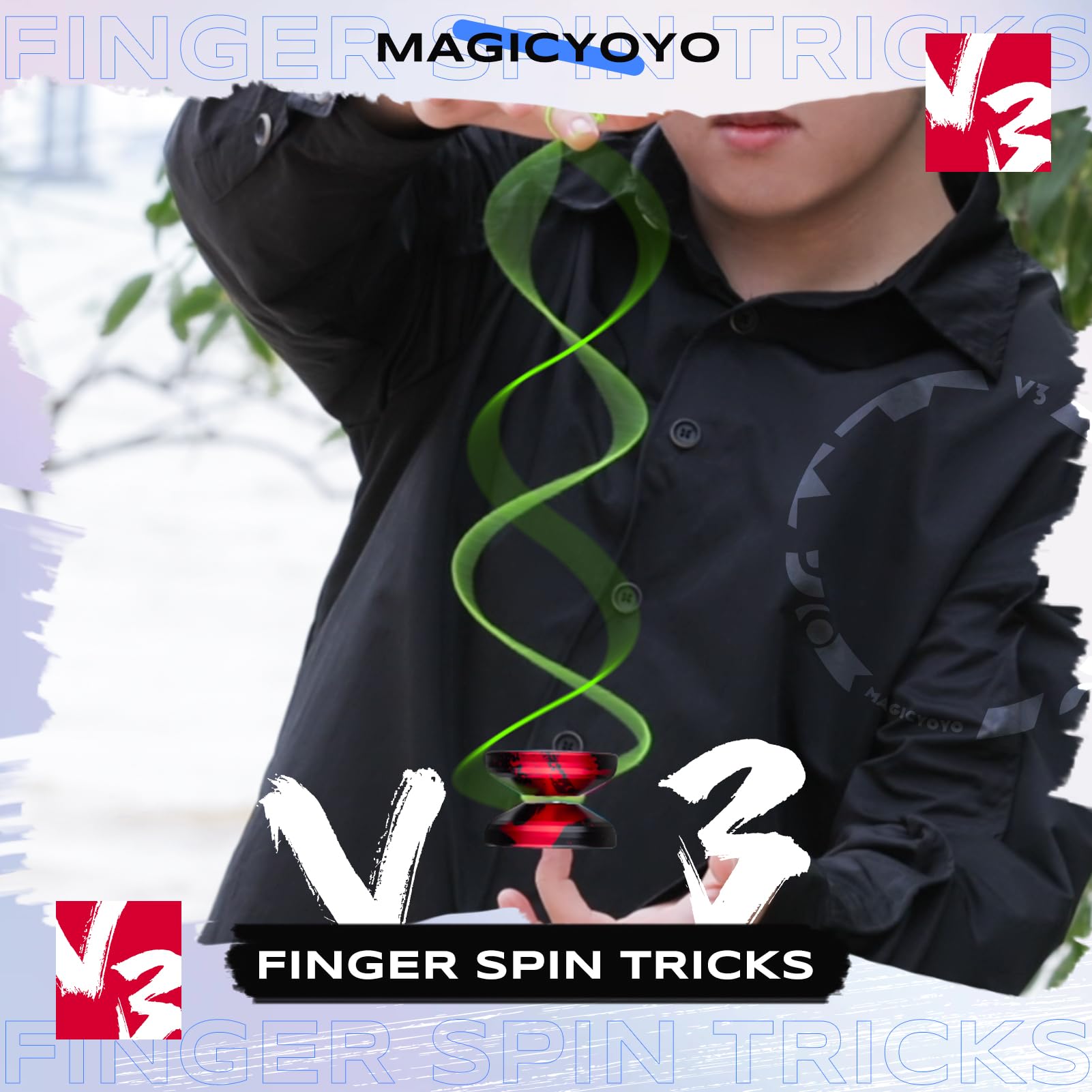 MAGICYOYO V3 KK bearing replacement demonstrates upgrade option.