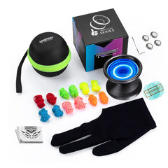MAGICYOYO Y02 blue LED glow during fast spins