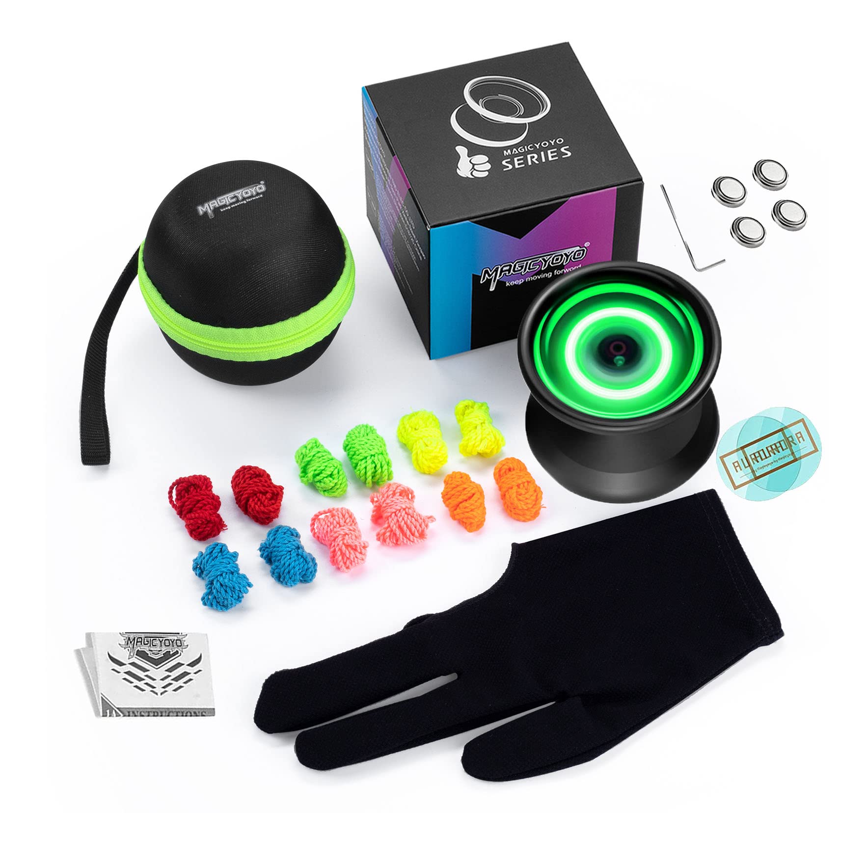 MagicYoyo Y02 high-speed spins support advanced string tricks.