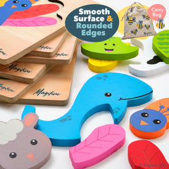 MAGIFIRE sheep puzzle supports cognitive skills with chunky pieces.