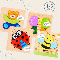 MAGIFIRE chunky-piece puzzles encourage dexterity for little hands.