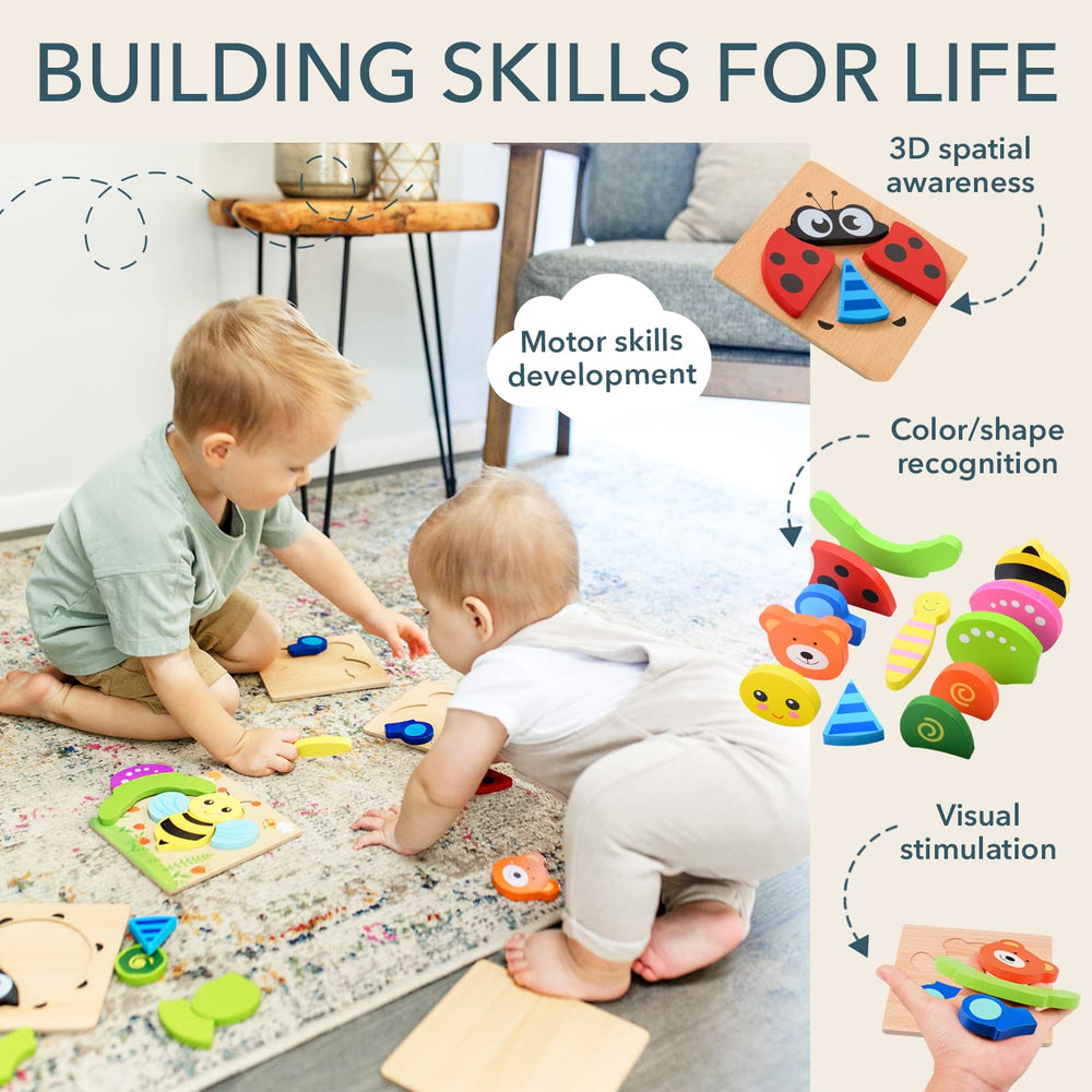 MAGIFIRE durable wooden design suits energetic toddler play.