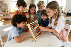 Magikon educational toy aids number recognition and early arithmetic.