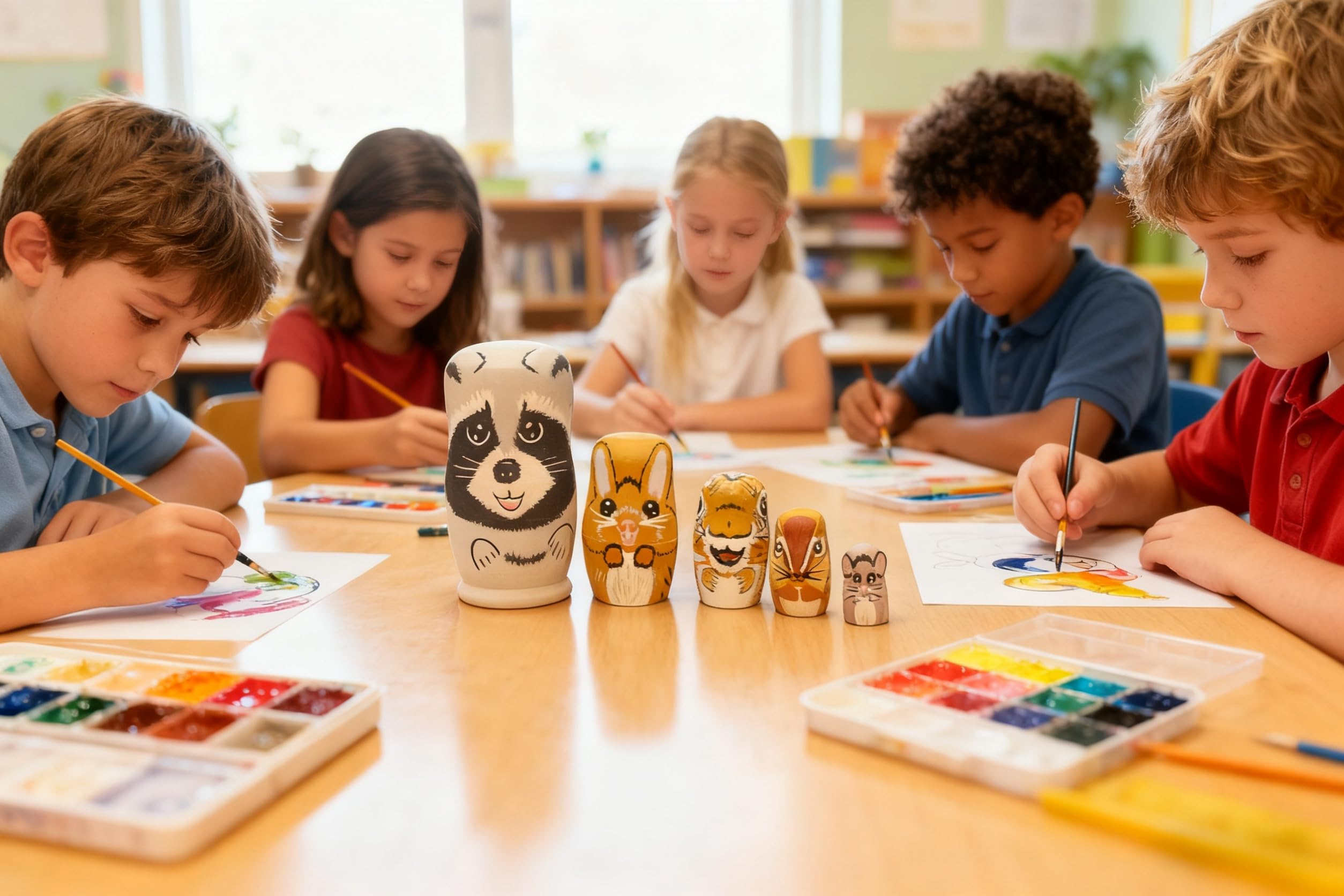MAGIKON nesting dolls make a thoughtful gift for friends and relatives.