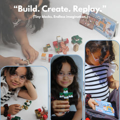 Maginoo 45PCS blocks STEM learning through festive designs