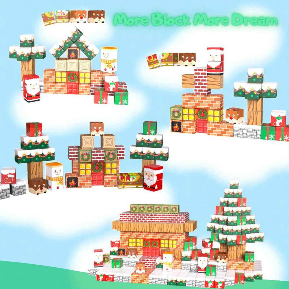 Maginoo 45PCS blocks travel kit enables on-the-go building