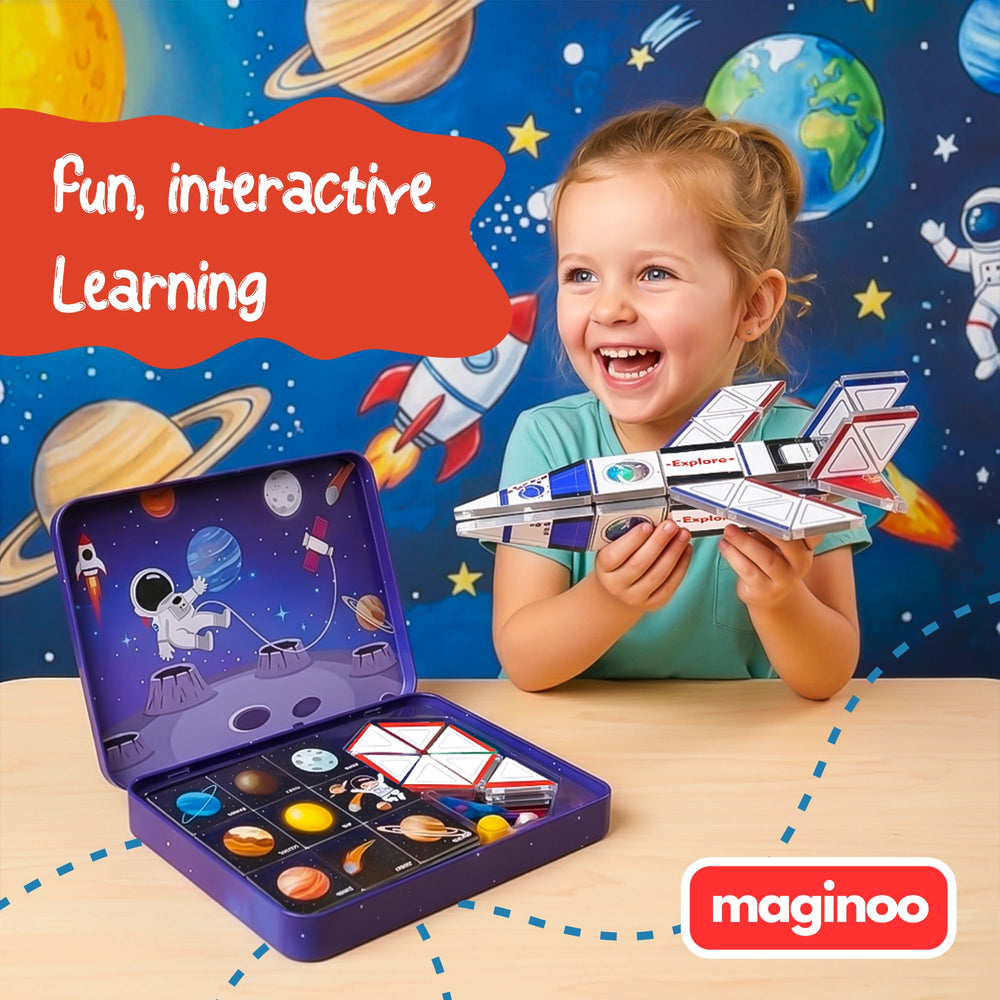 Maginoo iron box storage keeps tiles organized for home or travel