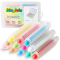 Maglala dustless chalk pens close-up showing vibrant colors for mess-free art.