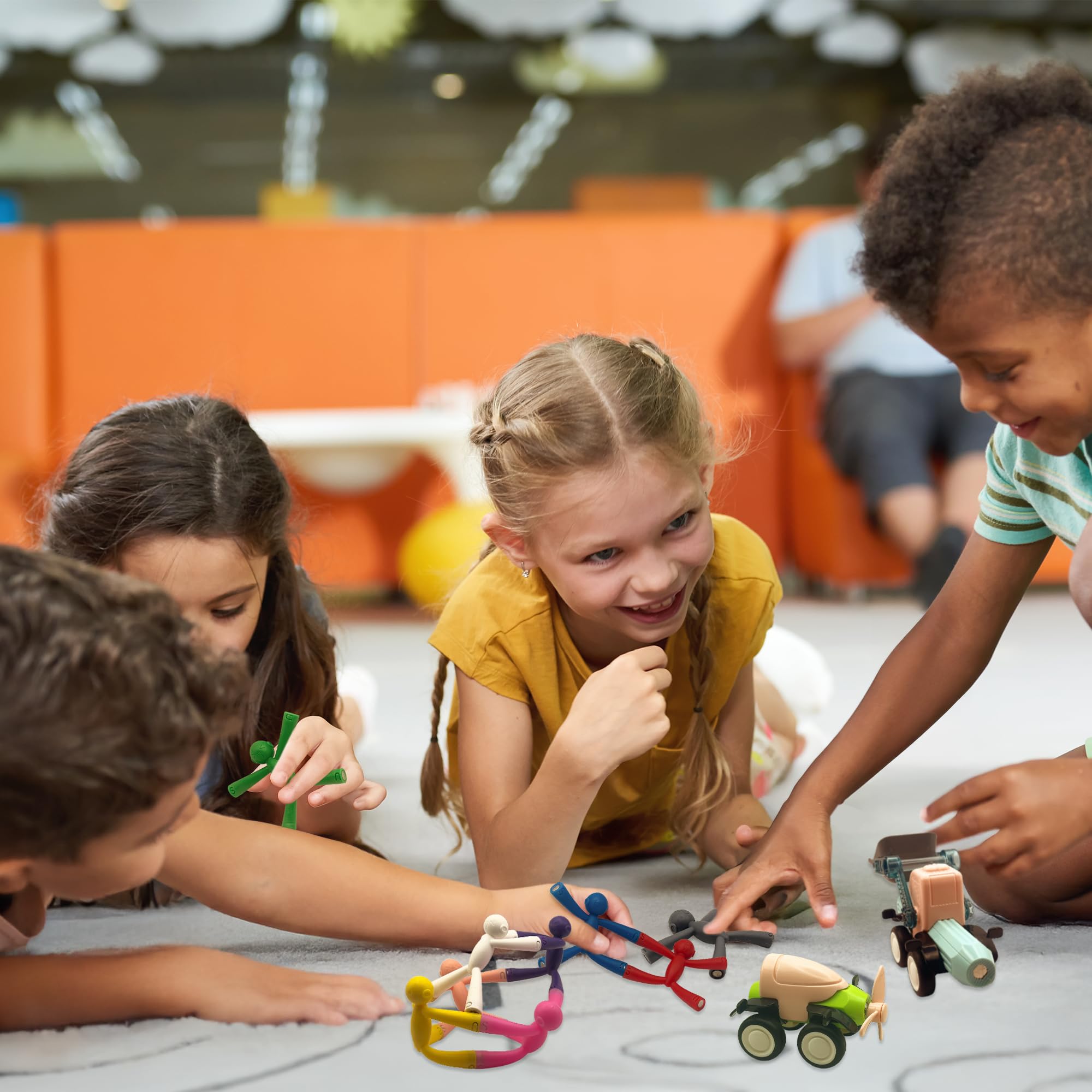 MAGMEN Strong magnets in action providing reliable connections during active play