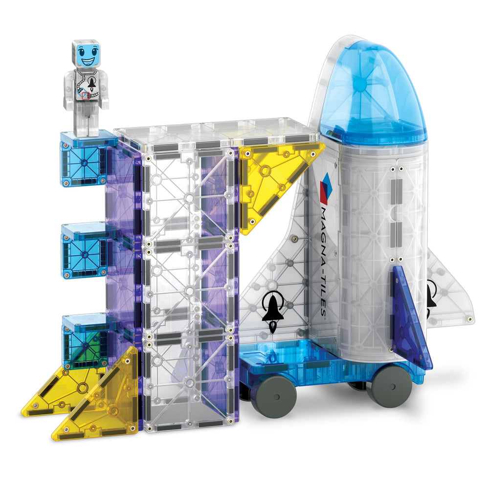 MAGNA-TILES Wheeled Chassis enabling rolling builds and dynamic movement
