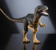 magnetoe jurassic hammond allosaurus 21-joint articulation supports versatile scene recreation.