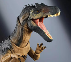 magnetoe jurassic hammond allosaurus scale reference for photography and collection setups.