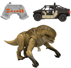 MAGNETOE Jurassic Rebirth remote controller enables precise forward, backward movement.