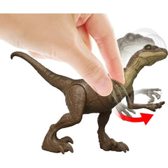 MAGNETOE Velociraptor Trilogy claw-slash activation in dynamic pose