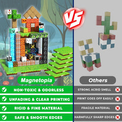 Magnetopia building adventure fosters creativity and family engagement.
