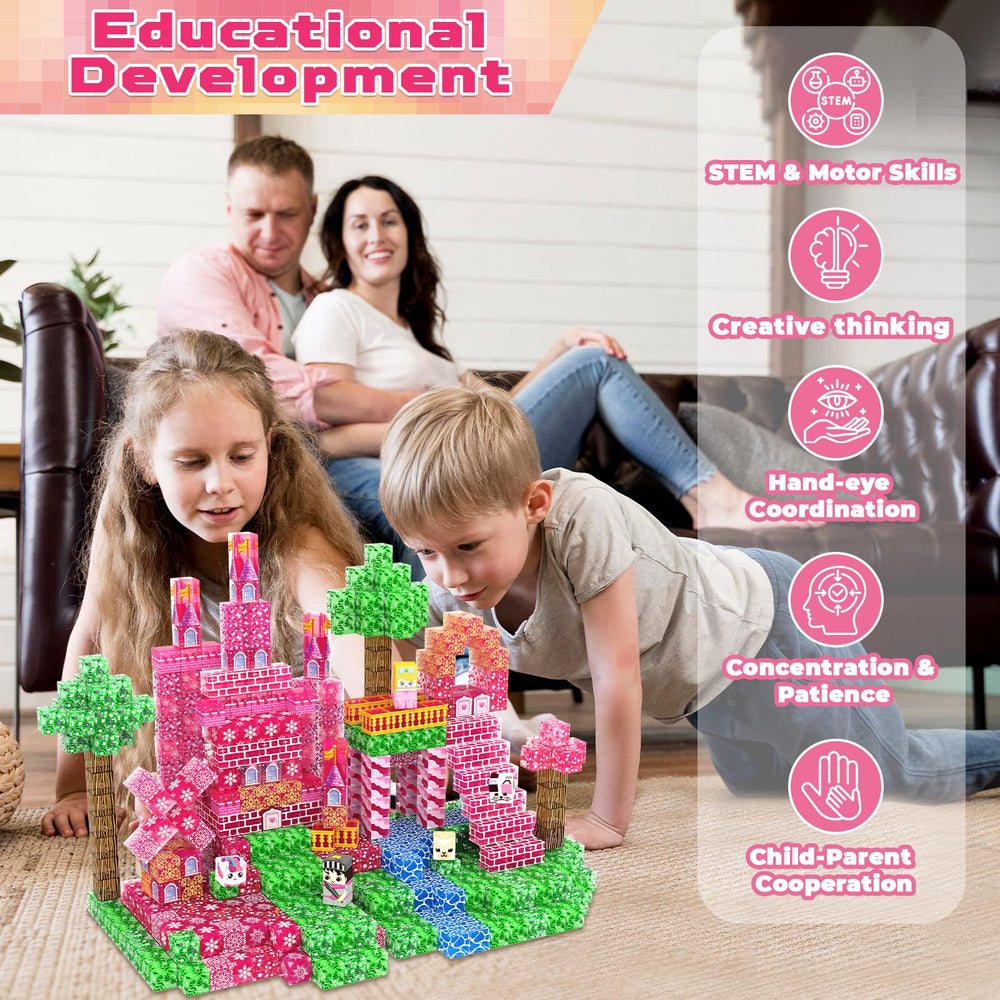 Magnetopia Easter/birthday playset inspires hands-on exploration during celebrations.