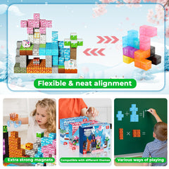 Magnetopia gift-ready blocks suit birthdays and holidays for creative kids.