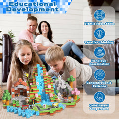 Magnetopia gift-pack for birthdays and holidays inspires creative thinking and family bonding.