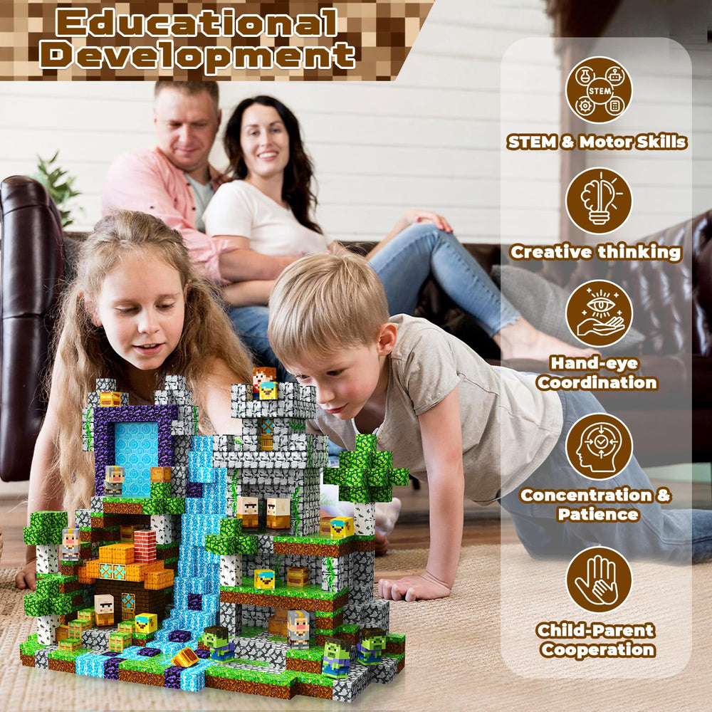 Magnetopia magnetic blocks make a thoughtful gift for birthdays and holidays.