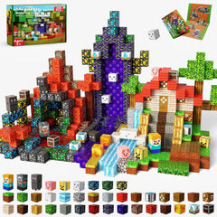 Magnetopia Magnetic Blocks portal theme in action sparks imaginative play.