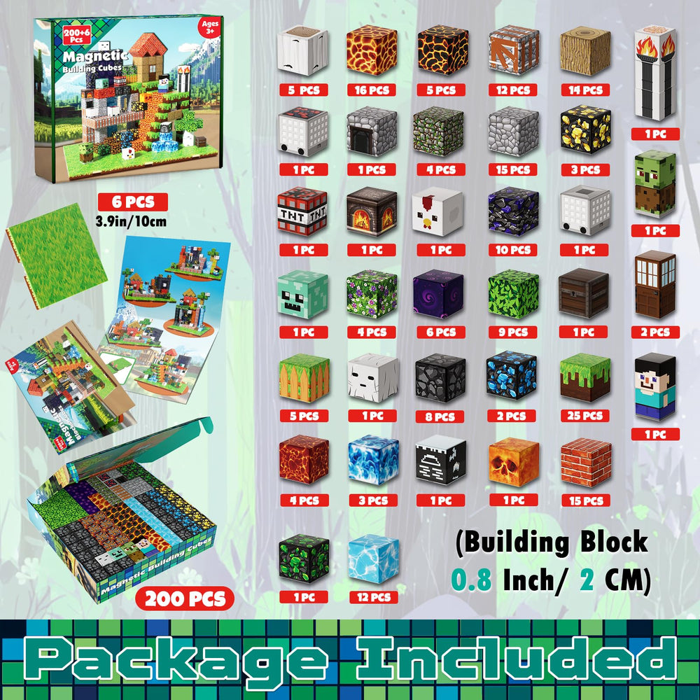 Magnetopia blocks with smooth edges promote safe, worry-free building sessions.