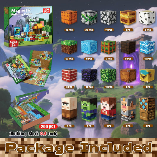 Magnetopia magnetic building blocks cubes—safety-focused, durable ABS with rounded edges.