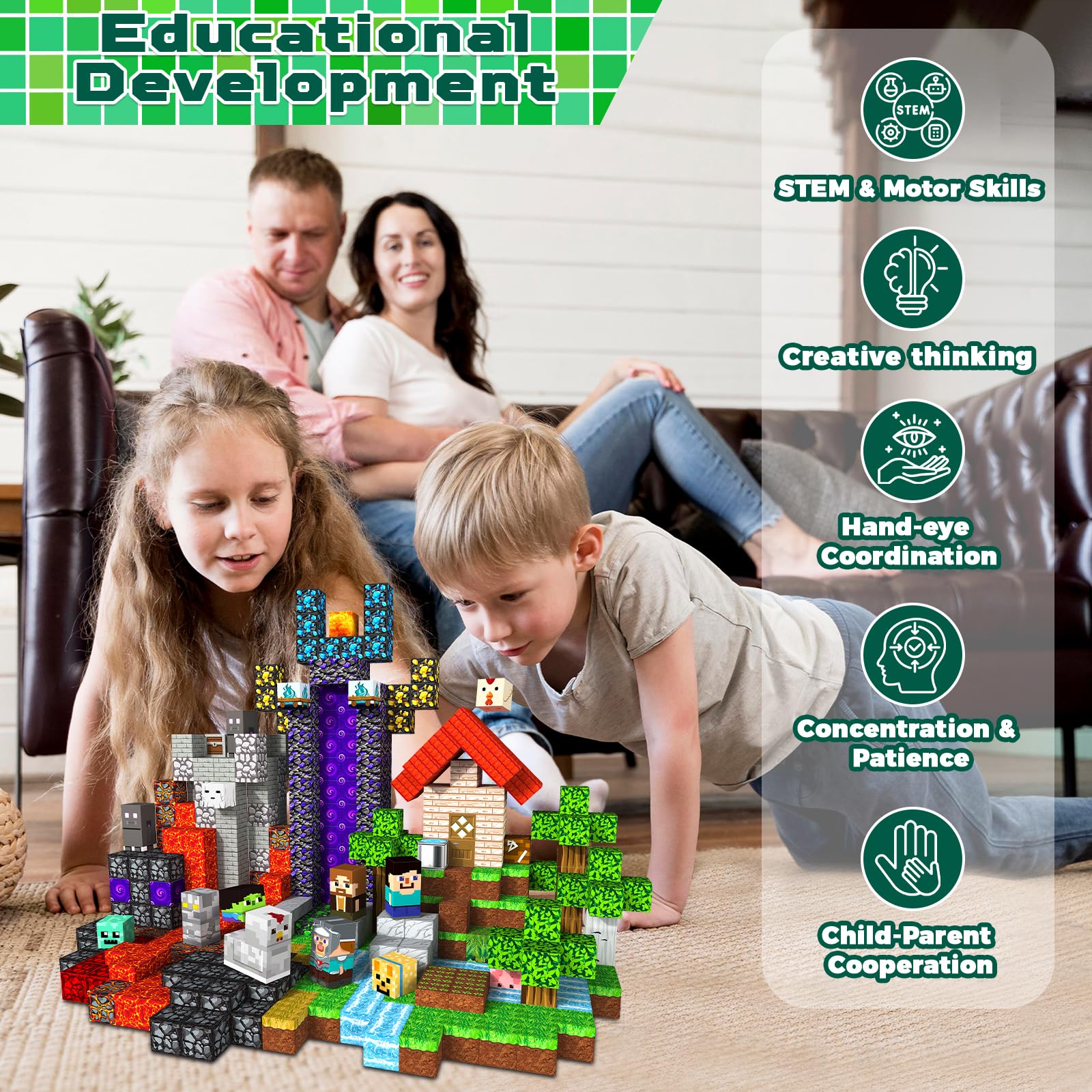 Ideal for parent-child bonding during weekends and holidays