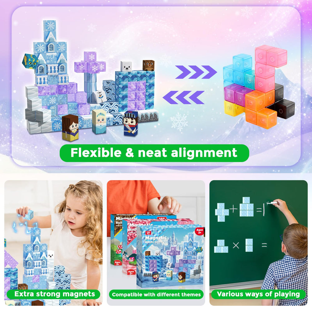 Magnetopia safe set uses water-based paint with smooth edges for ages 3+