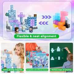 Magnetopia safe set uses water-based paint with smooth edges for ages 3+