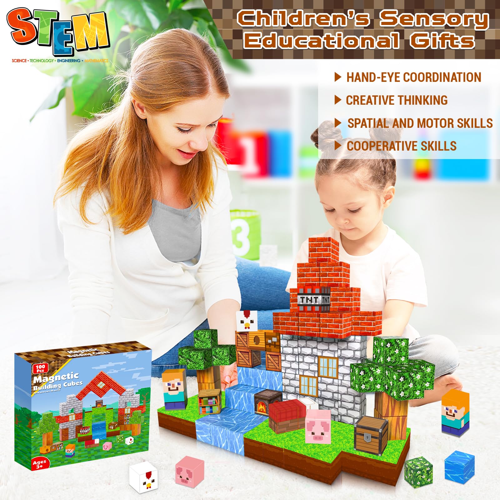 Magnetopia gift-ready set presents a thoughtful birthday or holiday toy.